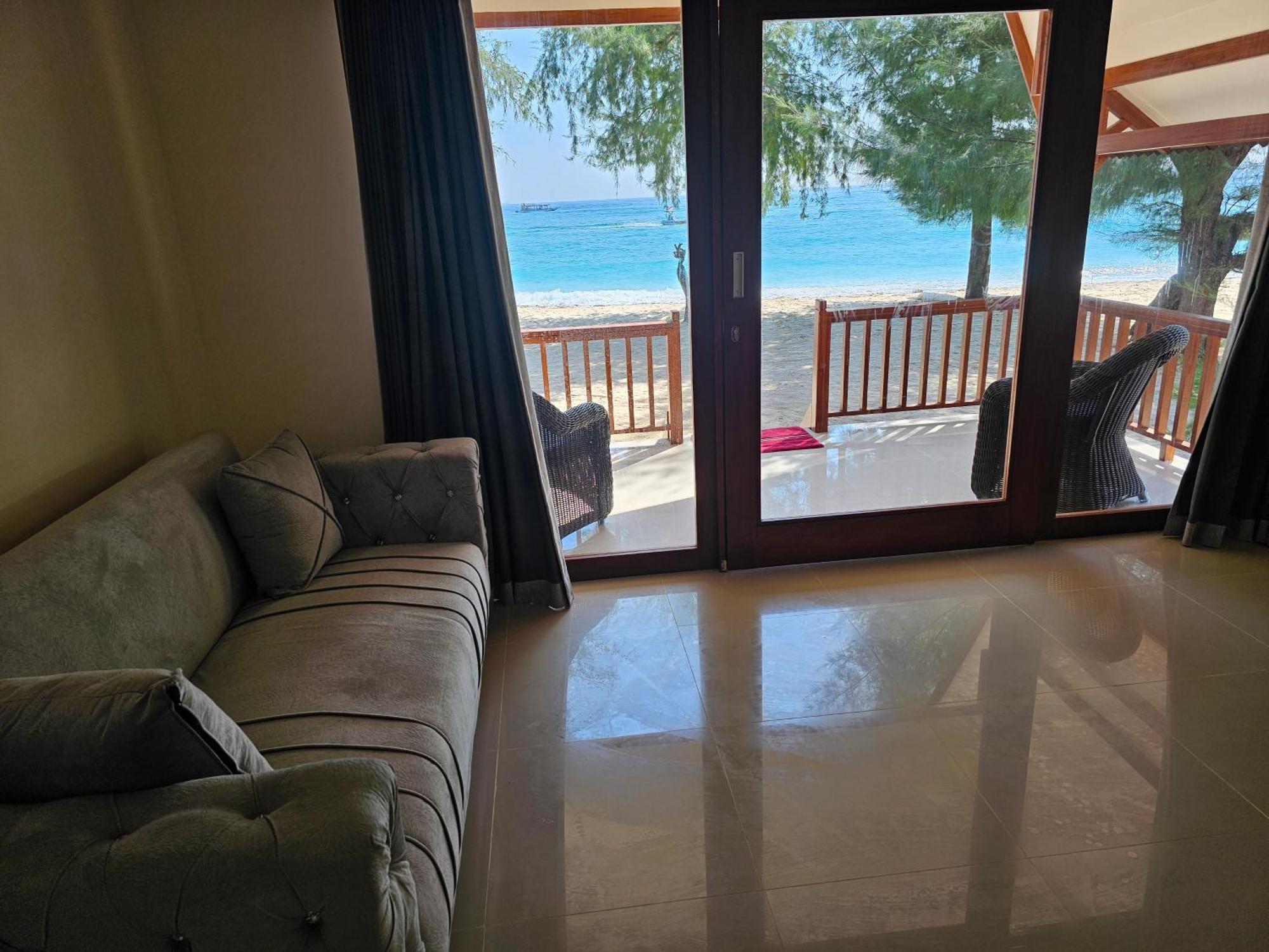 Bluecoral Bungalows Gili Meno Exterior foto