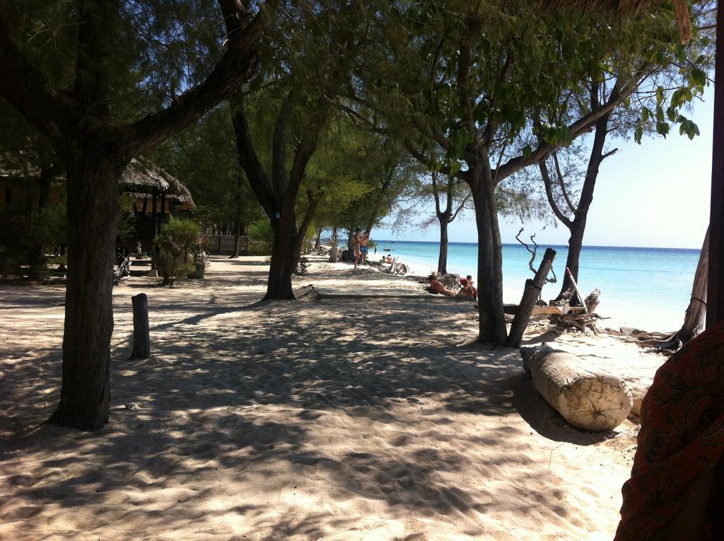 Bluecoral Bungalows Gili Meno Exterior foto