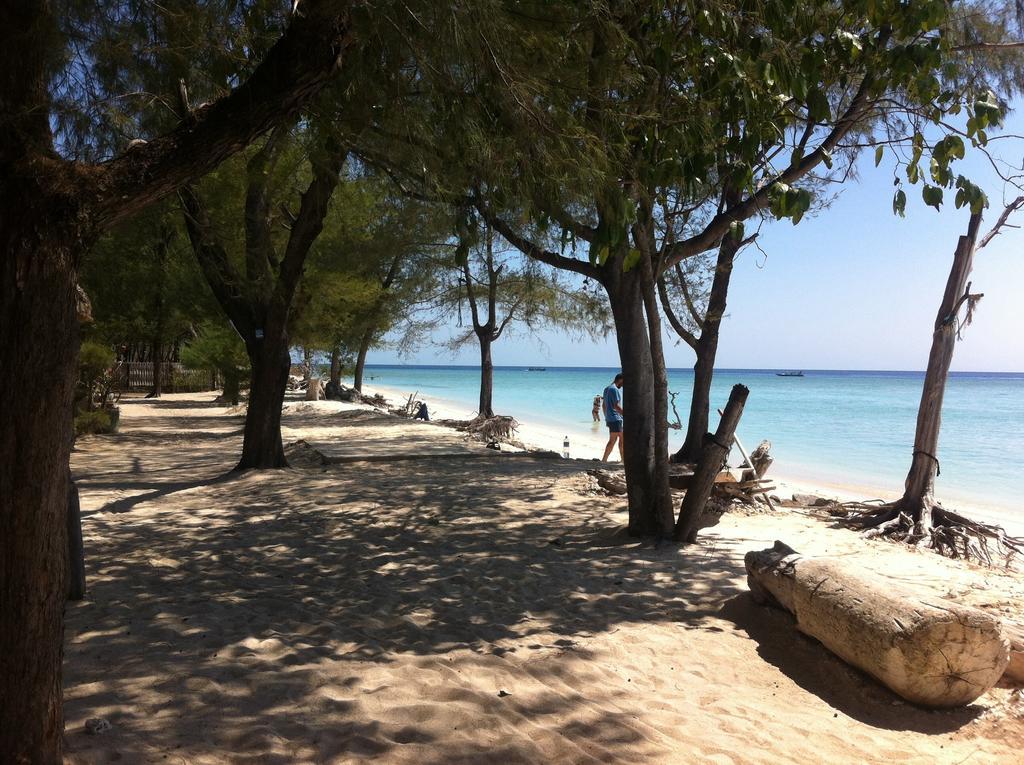 Bluecoral Bungalows Gili Meno Exterior foto