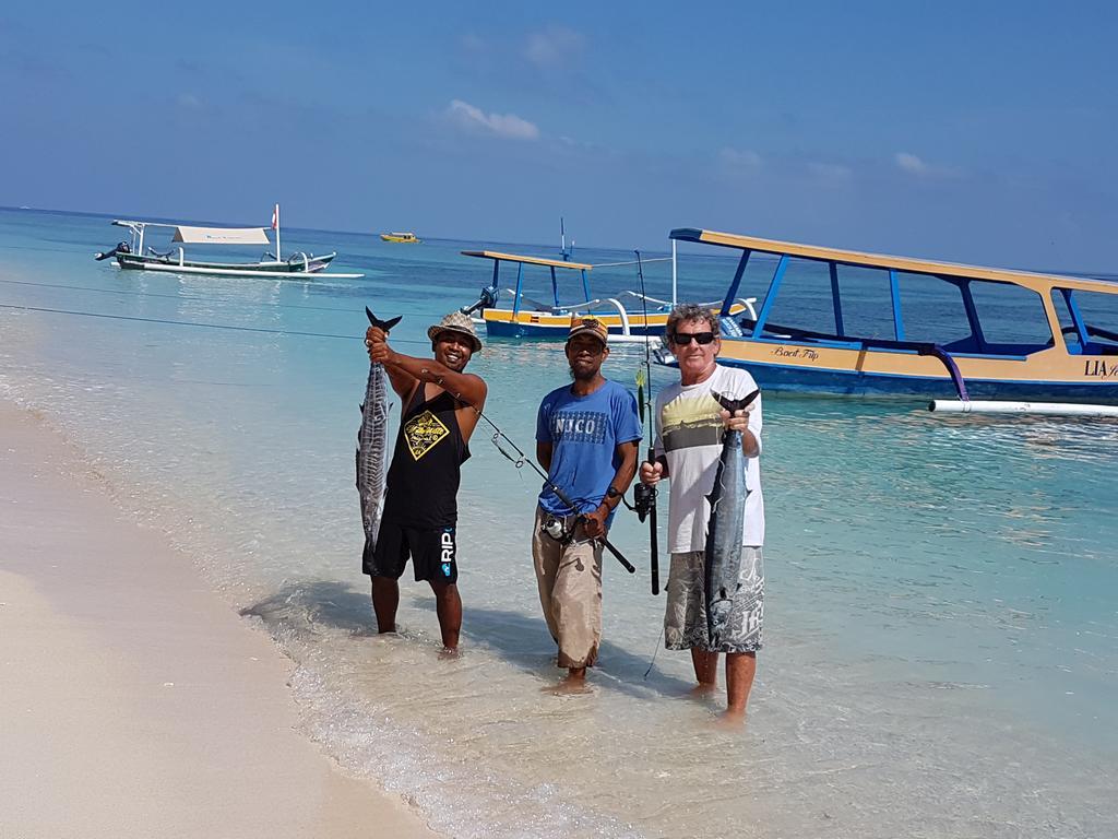 Bluecoral Bungalows Gili Meno Exterior foto